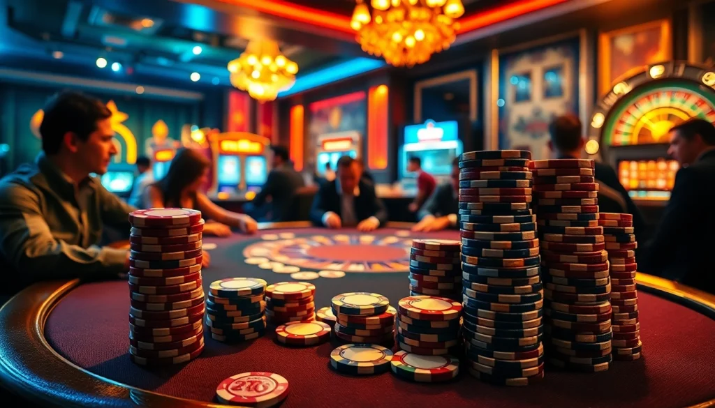 Experience the thrill of gambling at 79king with vibrant poker scenes and exciting casino activities.